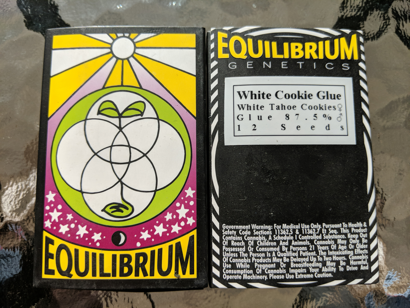 Equilibrium genetics white cookie glue 12 seeds