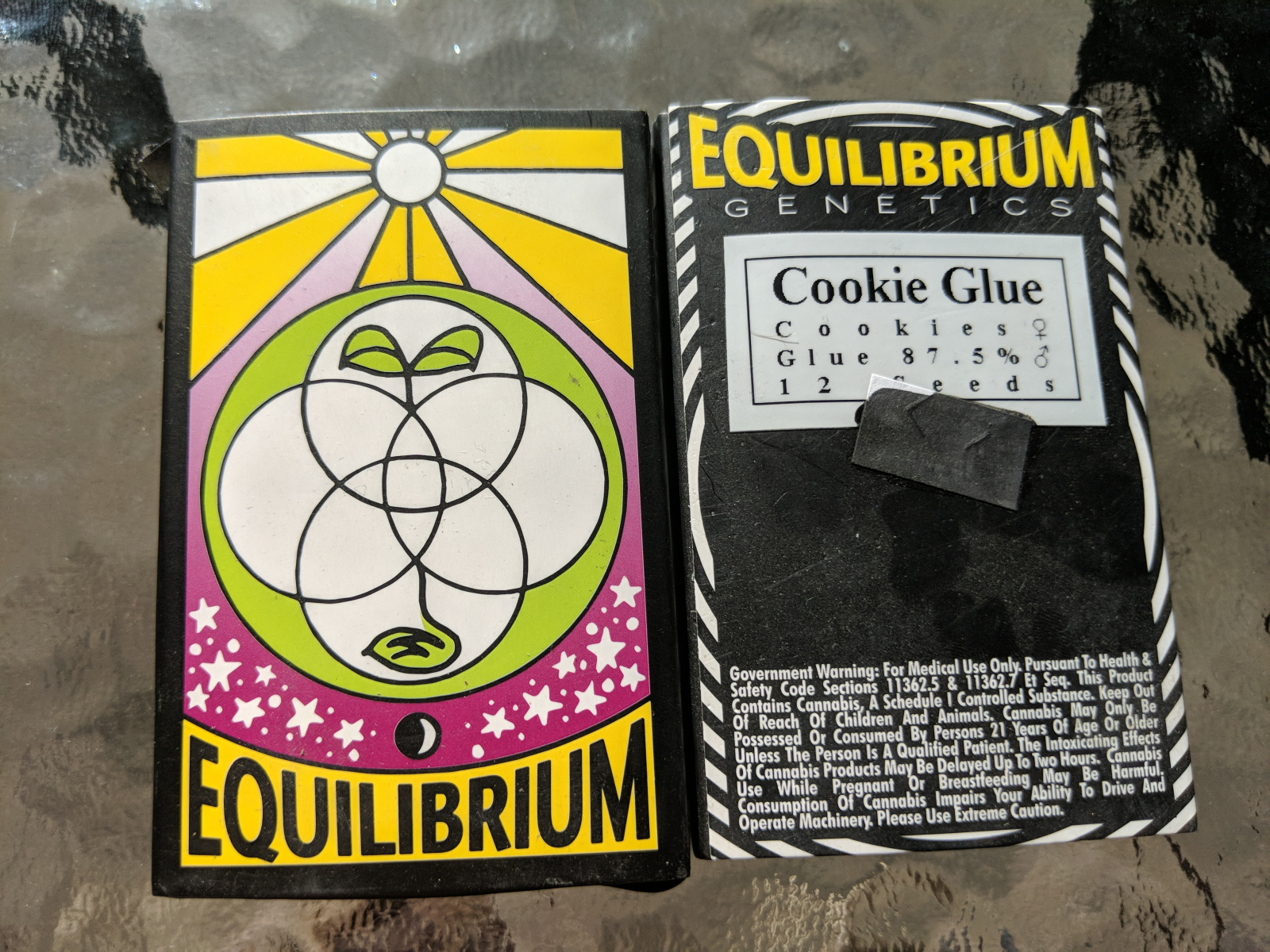 Equilibrium genetics cookie glue 12 regular seeds