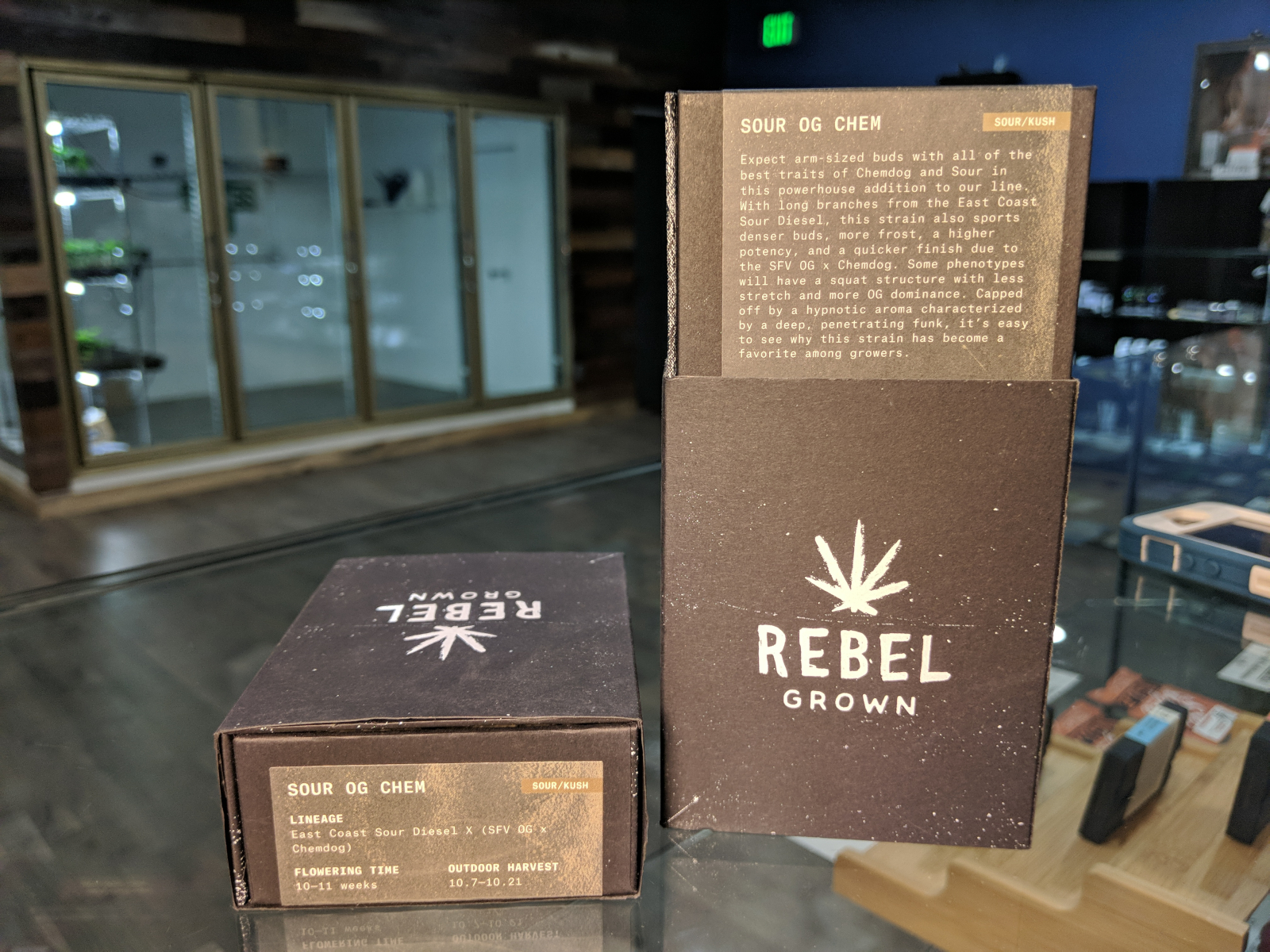Rebel grown sour og chem 12 cannabis seeds