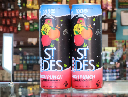 ST. Ides High Punch 12oz 100mg High Tea Beverage