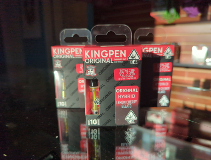 Kingpen Lemon Cherry Gelato 1g Cartridge