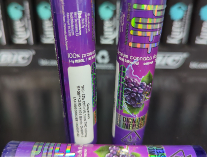Puff Grapeness 1g Diamond Infused Preroll