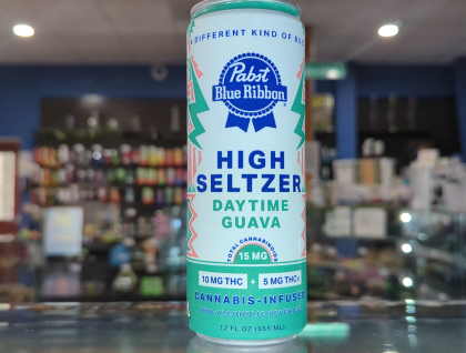 Pabst Blue Ribbon Daytime Guava 15mg Beverage Edibles