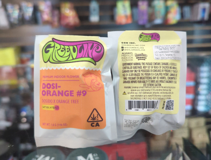 Greenline Dosi-Orange #9 1.8g Flower