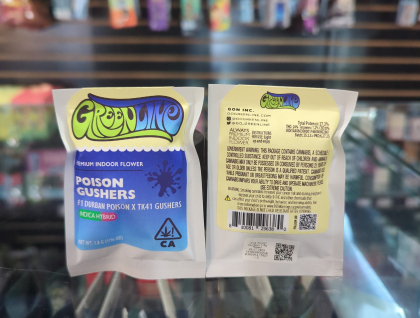 Greenline Poison Gushers 1.8g Flower