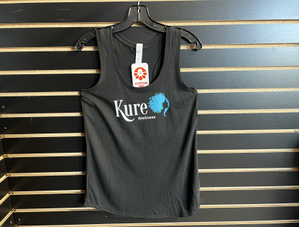 Kure Black Racerback Women's Tank -- Medium