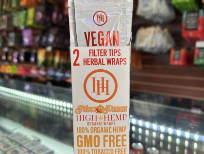 High Hemp Peach Wraps 2pk