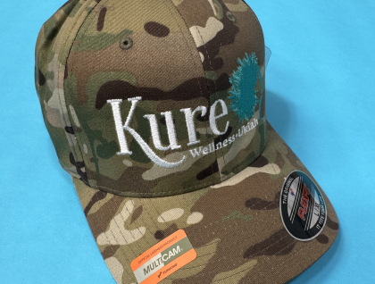 Kure Multi Camo Hat FlexFit L/XL