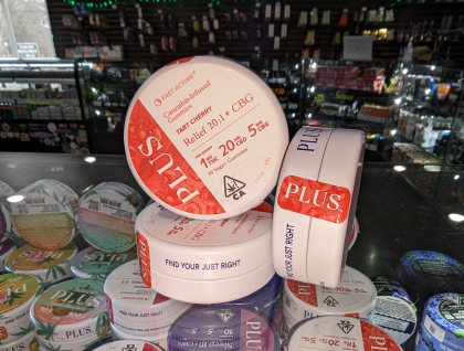 Plus Relief Tart Cherry Gummies 20:5:1 CBD/CBG/THC 1.55oz