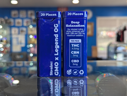 Drops Black Currant Deep Relaxation 100mg THC: 100mg CBD: 100mg CBN 20pc Gummies