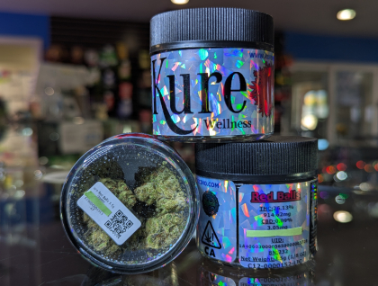 Kure Red Balls 3.5g Flower