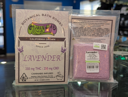 Greenline 500mg Lavender Bath Bomb