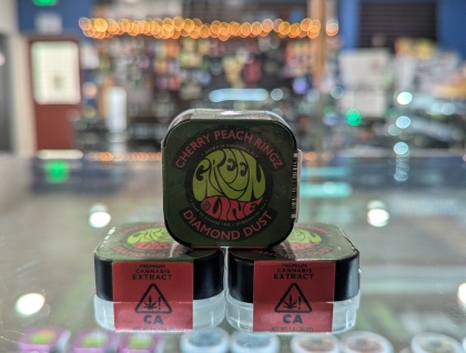 Greenline Cherry Peach Ringz 1g Diamond Dust