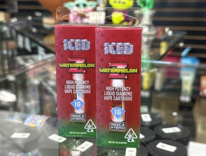 ICED Watermelon Z 1g Diamond Cartridge
