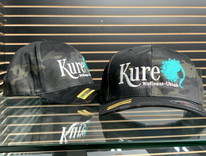 Kure Dark Camo Hat FlexFit S/M